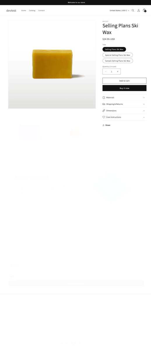 Pixozy 在 Shopify 商品页运行的前台定